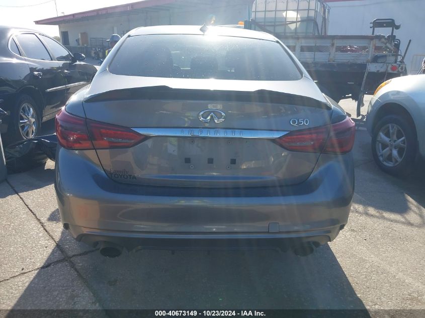 2019 Infiniti Q50 3.0T Luxe VIN: JN1EV7AP5KM512797 Lot: 40673149