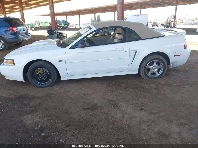 2003 Ford Mustang VIN: 1FAFP44483F431378 Lot: 40673157