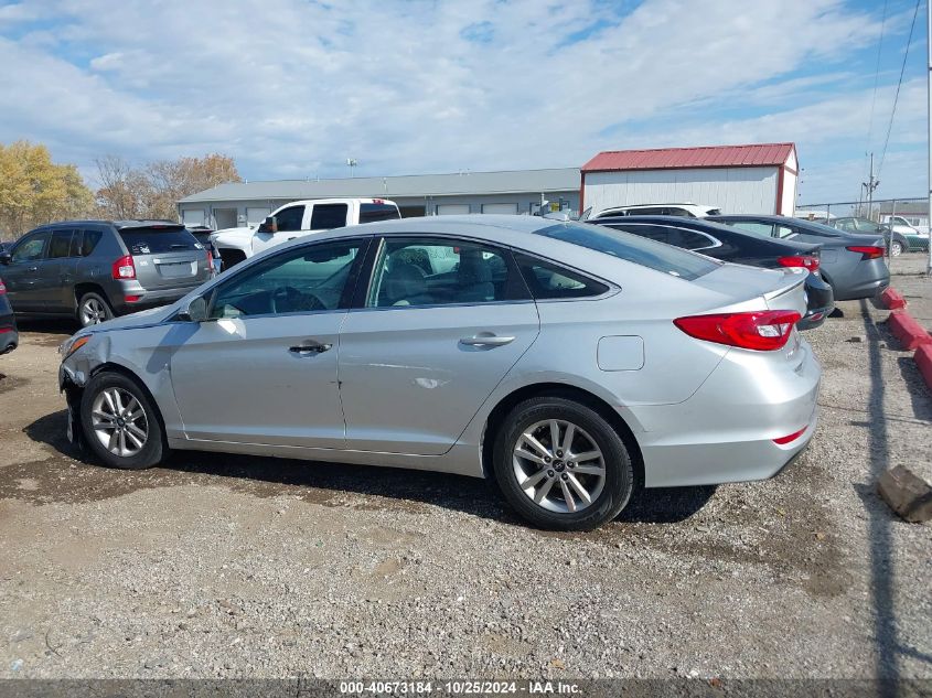 2016 Hyundai Sonata Eco VIN: 5NPE24AA9GH429200 Lot: 40673184