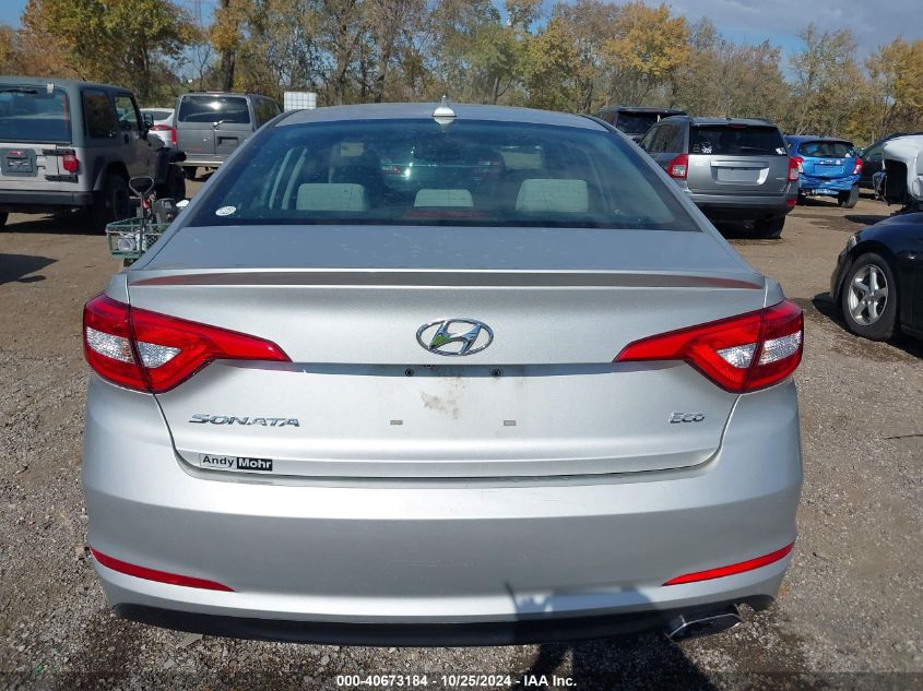 2016 Hyundai Sonata Eco VIN: 5NPE24AA9GH429200 Lot: 40673184