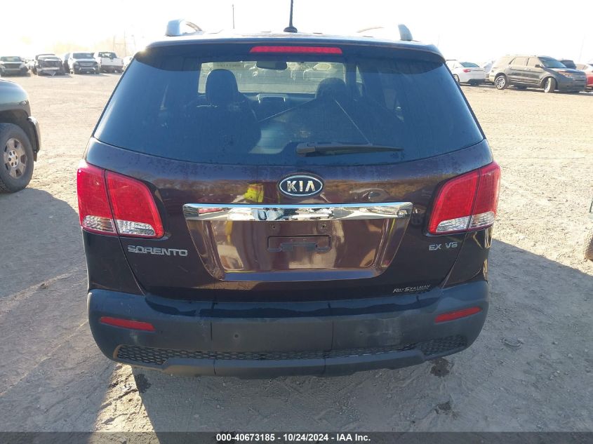 2011 Kia Sorento Ex VIN: 5XYKUDA21BG118673 Lot: 40673185