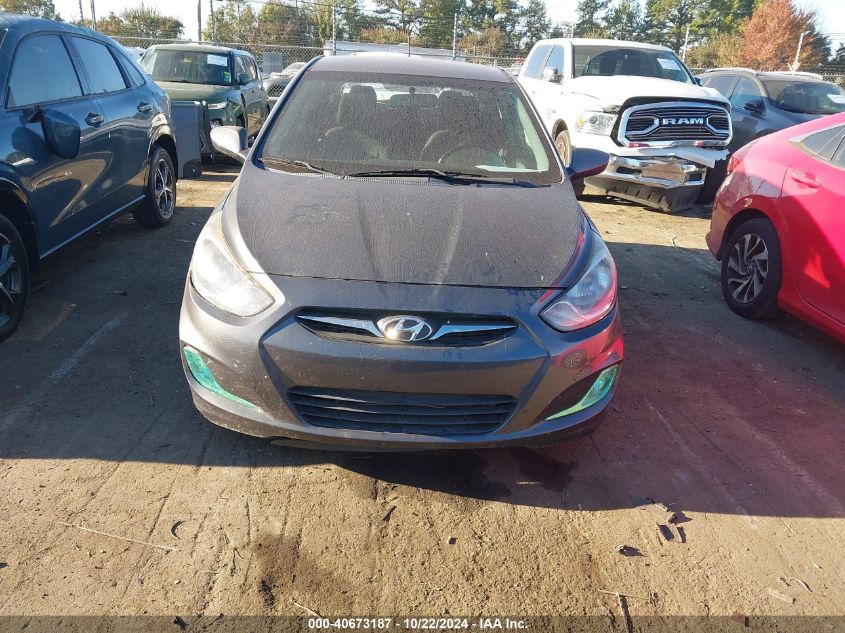 2012 Hyundai Accent Gs VIN: KMHCT5AEXCU005372 Lot: 40673187