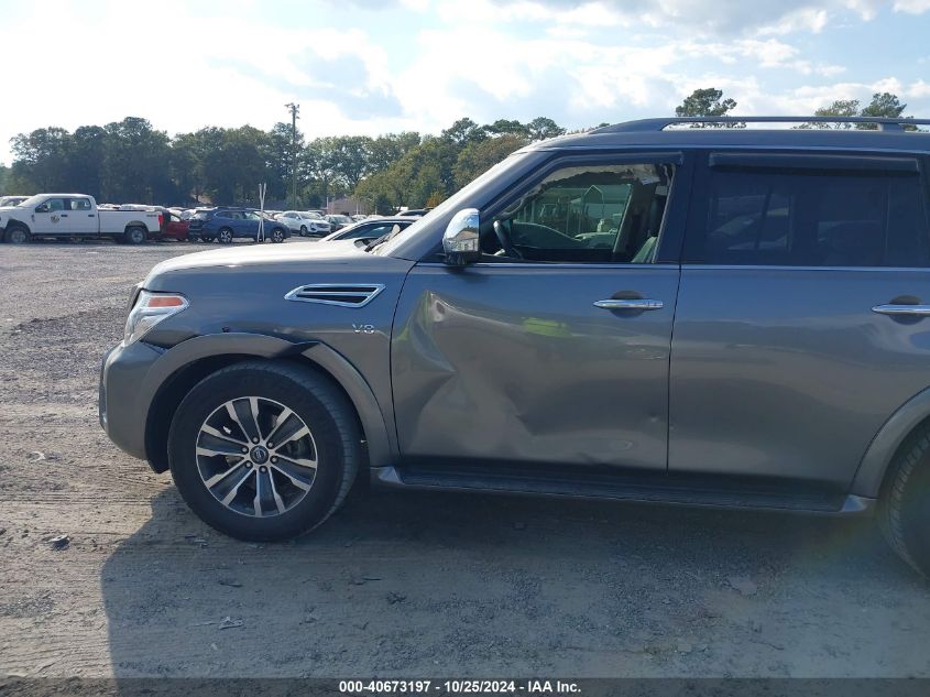 2018 Nissan Armada Sl VIN: JN8AY2ND7JX001289 Lot: 40673197