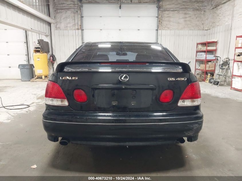 2003 Lexus Gs 430 430 VIN: JT8BL69S930012240 Lot: 40673210