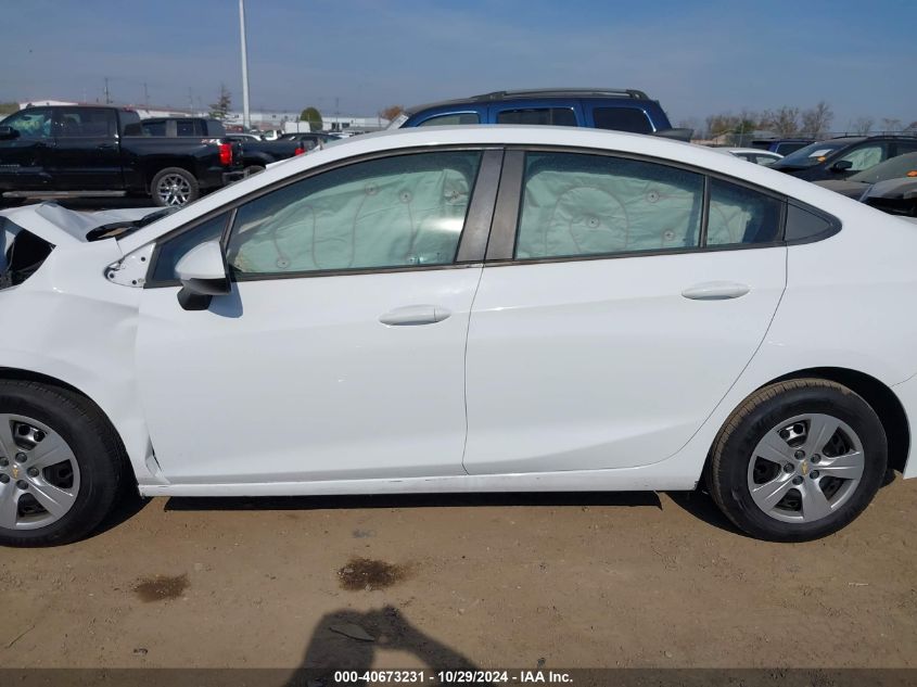 2018 Chevrolet Cruze Ls Auto VIN: 1G1BC5SM2J7225227 Lot: 40673231