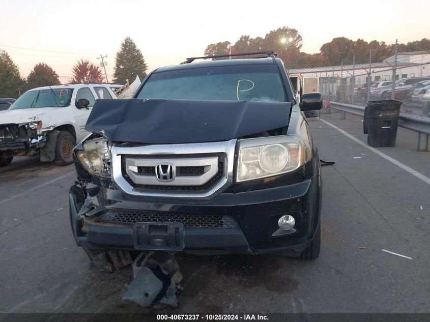 2011 Honda Pilot Exln VIN: 5FNYF3H76BB054525 Lot: 40673237