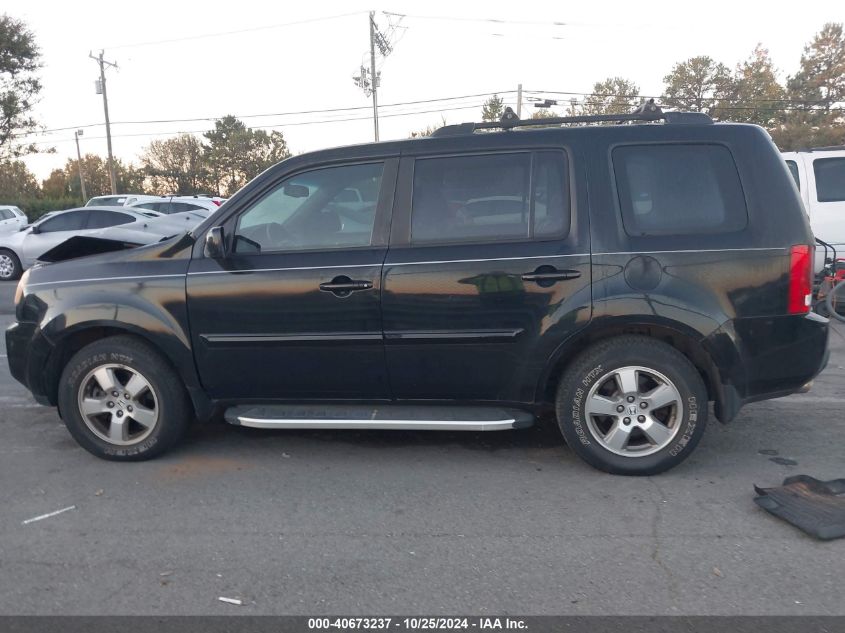 2011 Honda Pilot Exln VIN: 5FNYF3H76BB054525 Lot: 40673237