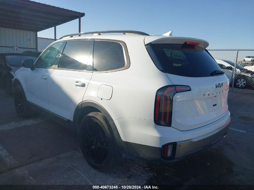 2023 Kia Telluride Ex X-Line VIN: 5XYP3DGC7PG363980 Lot: 40673245