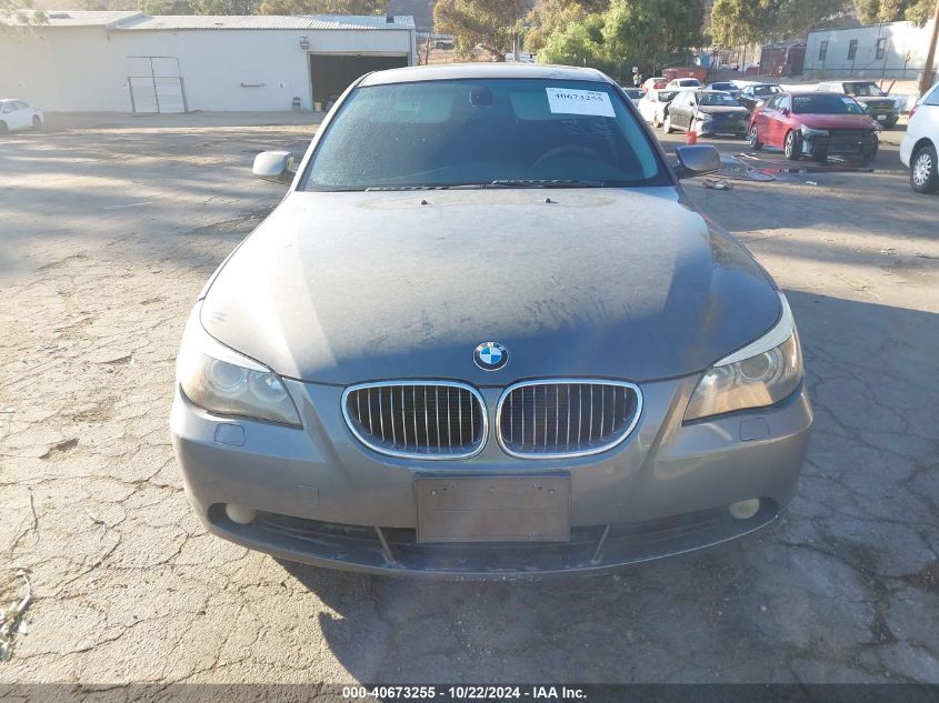 2007 BMW 525I VIN: WBANE53557CY07082 Lot: 40673255