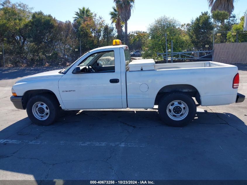 2002 Dodge Dakota VIN: 1B7FL16X02S632516 Lot: 40673258