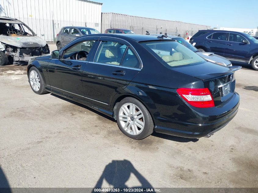 2009 Mercedes-Benz C 300 VIN: WDDGF54X79F230541 Lot: 40673263