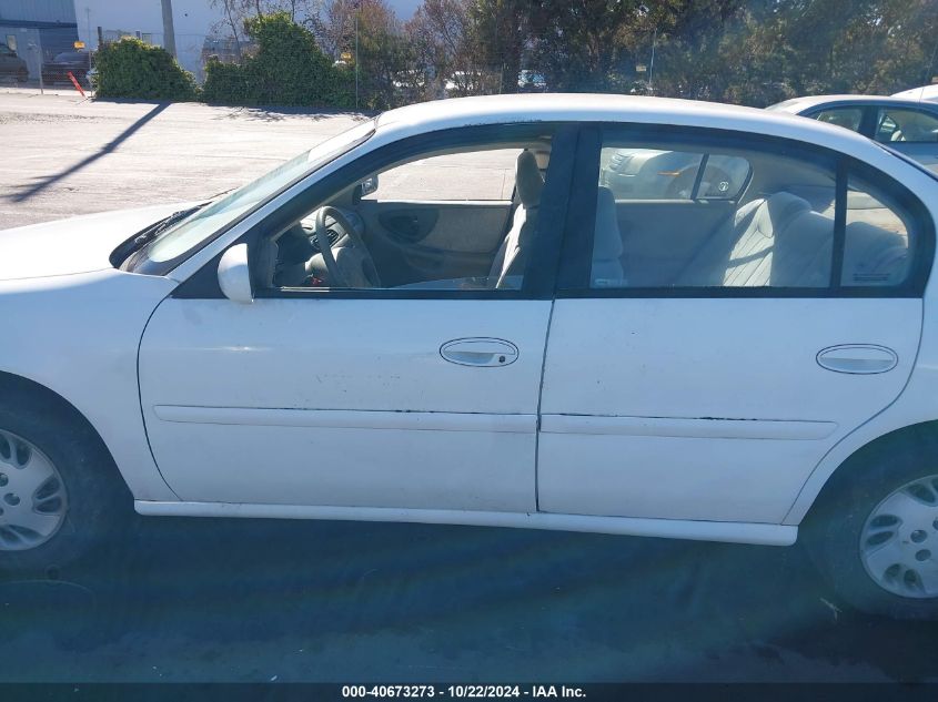 1999 Chevrolet Malibu VIN: 1G1ND52J4XY117923 Lot: 40673273