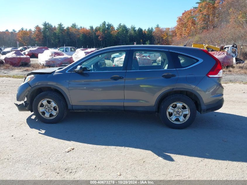 2014 Honda Cr-V Lx VIN: 2HKRM4H39EH669332 Lot: 40673278