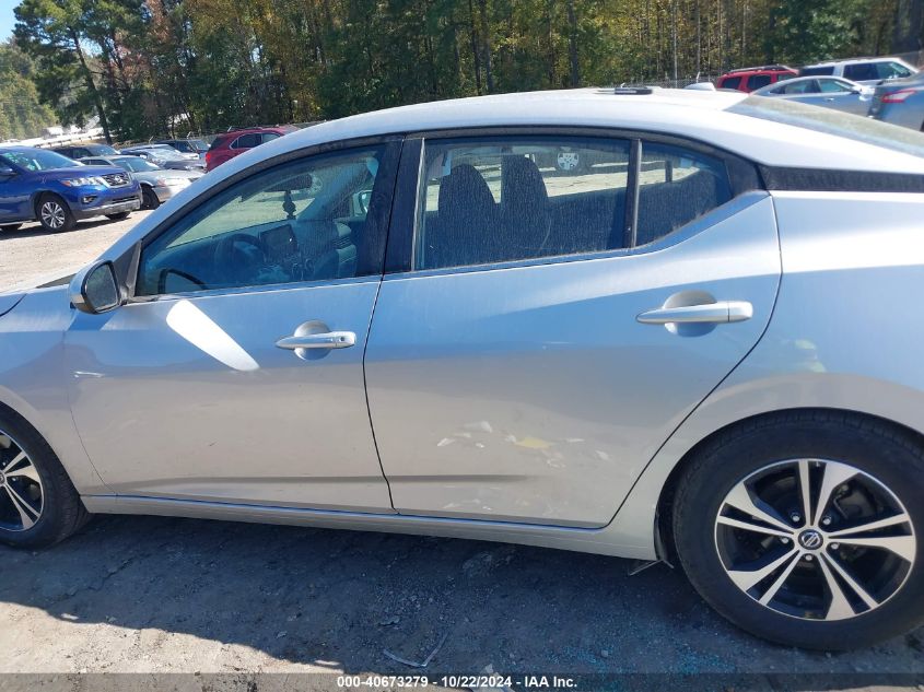 2021 Nissan Sentra Sv Xtronic Cvt VIN: 3N1AB8CV1MY223764 Lot: 40673279