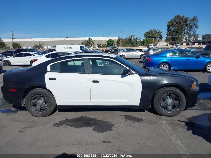 2011 Dodge Charger Police VIN: 2B3CL1CTXBH552055 Lot: 40673281