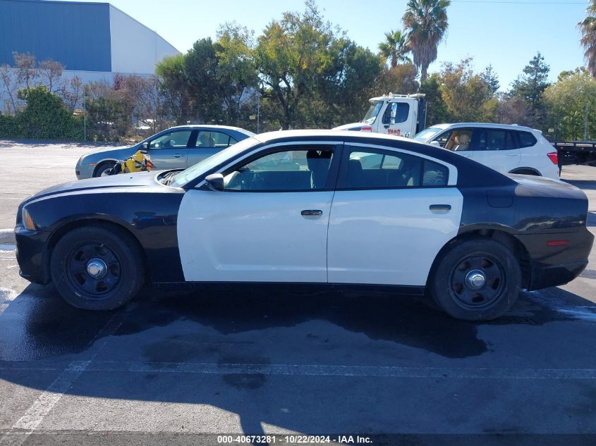 2011 Dodge Charger Police VIN: 2B3CL1CTXBH552055 Lot: 40673281