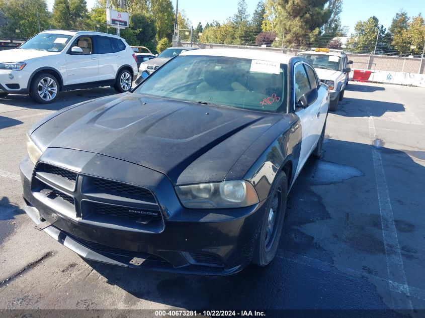 2011 Dodge Charger Police VIN: 2B3CL1CTXBH552055 Lot: 40673281