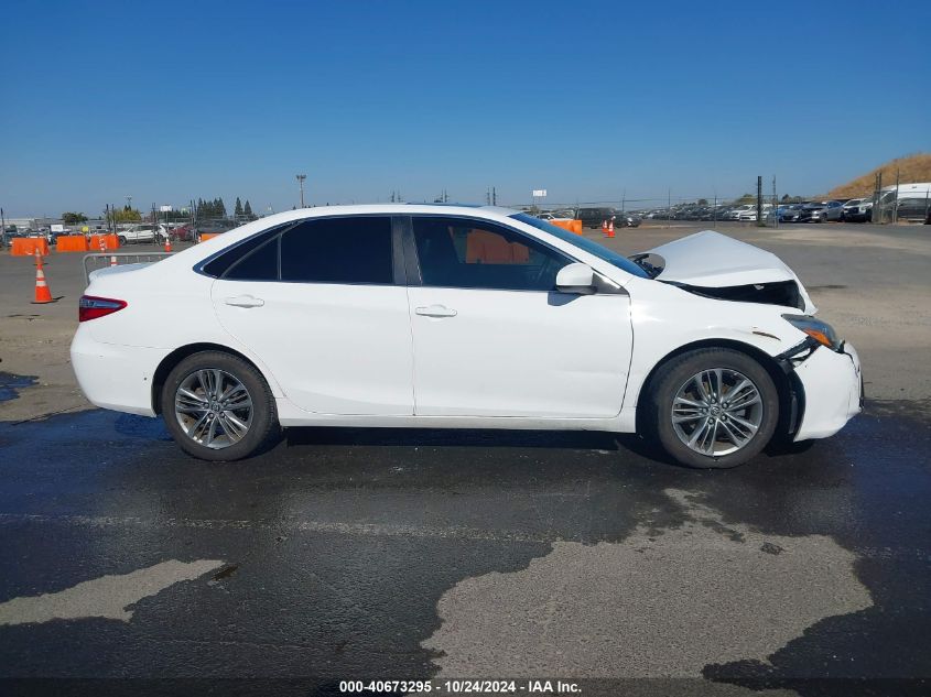 2015 Toyota Camry Se VIN: 4T1BF1FK1FU487177 Lot: 40673295