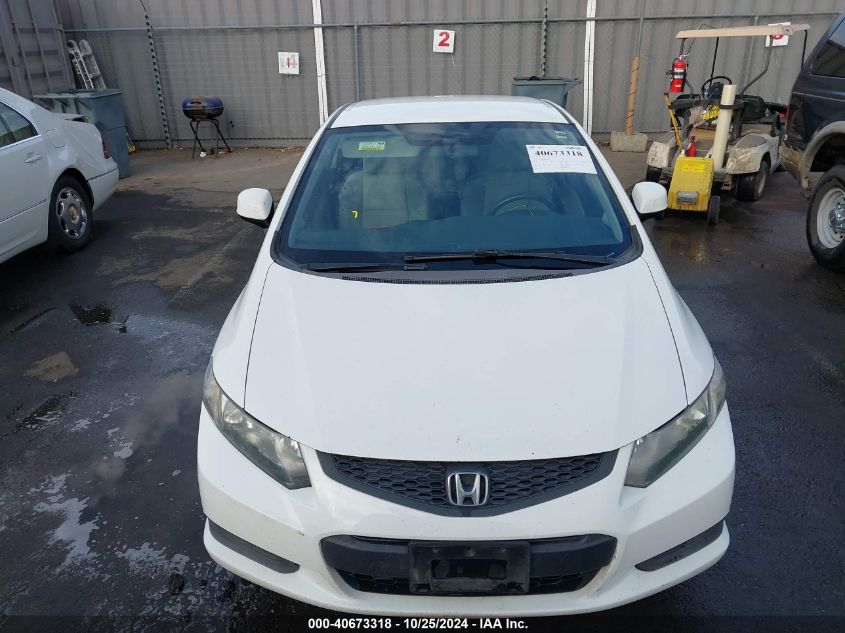 2013 Honda Civic Lx VIN: 2HGFG3B58DH526170 Lot: 40673318