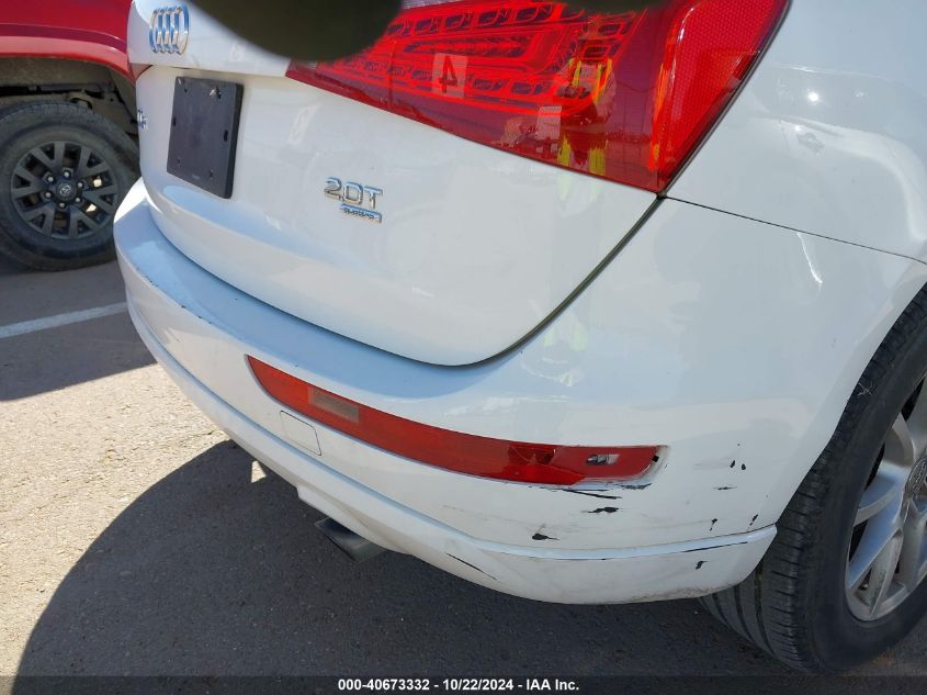 2012 Audi Q5 2.0T Premium VIN: WA1CFAFP5CA044462 Lot: 40673332