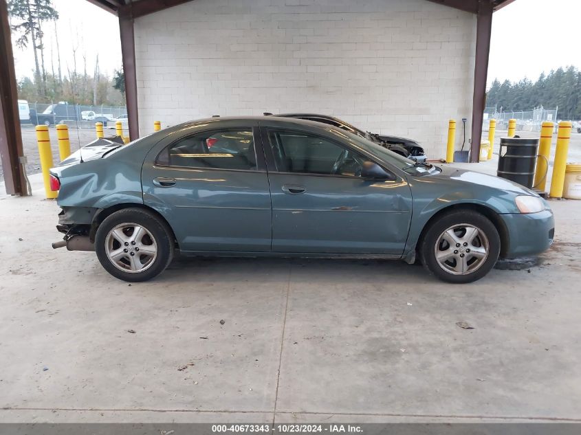 2006 Dodge Stratus Sxt VIN: 1B3EL46X86N206933 Lot: 40673343