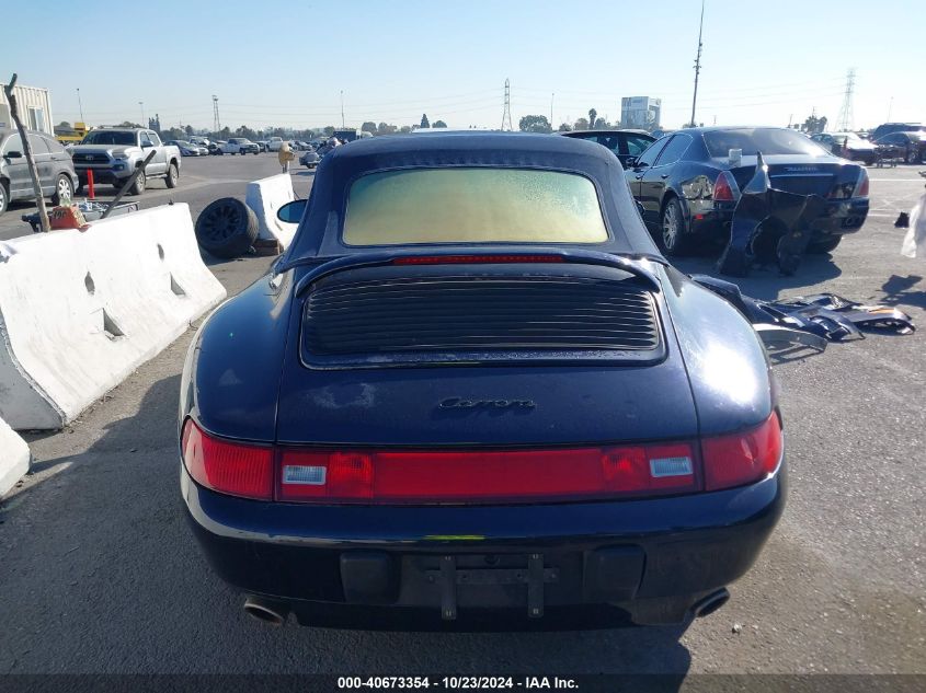 1995 Porsche 911 Carrera 2/Carrera 4 VIN: WP0CA2996SS340607 Lot: 40673354