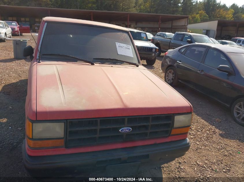 1992 Ford Ranger VIN: 1FTCR10U7NUD51970 Lot: 40673400