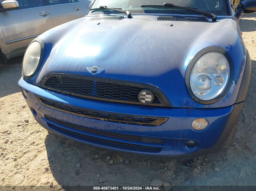 2006 Mini Cooper VIN: WMWRC33596TK64202 Lot: 40673401