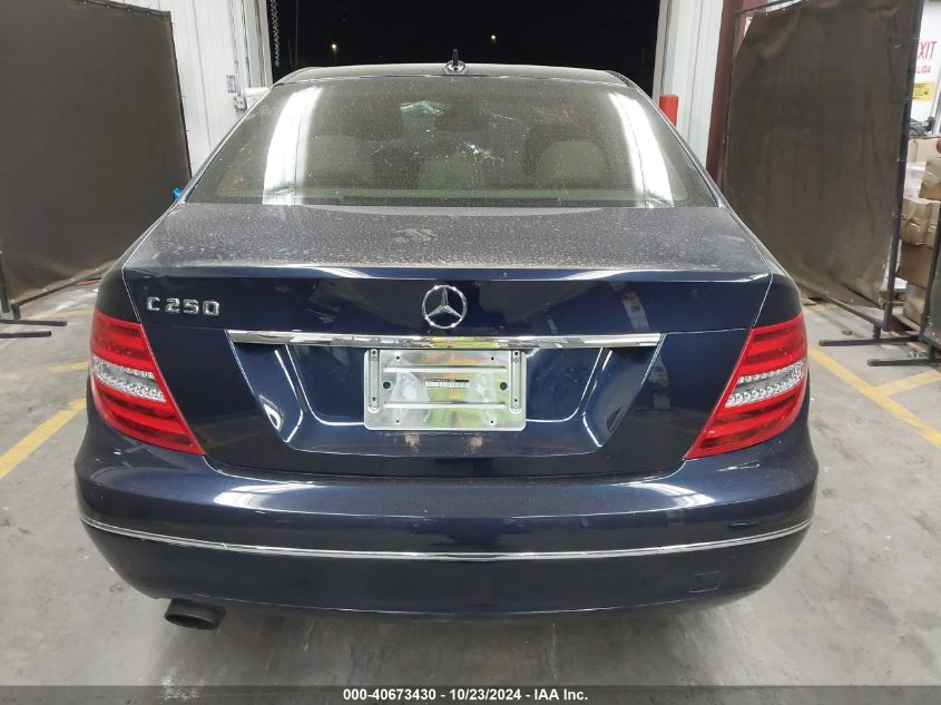 2014 Mercedes-Benz C 250 VIN: WDDGF4HB9EA957048 Lot: 40673430