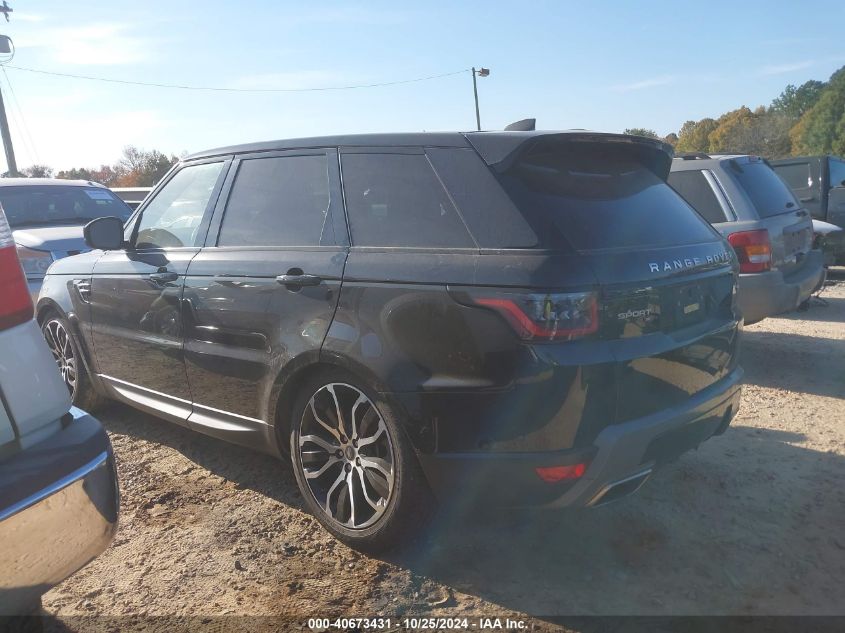 2021 Land Rover Range Rover Sport Se Mhev VIN: SALWG2SUXMA760172 Lot: 40673431