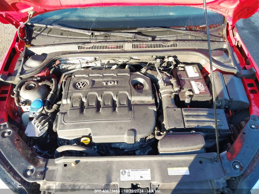 2015 Volkswagen Jetta 2.0L Tdi S VIN: 3VWLA7AJ4FM417537 Lot: 40673455