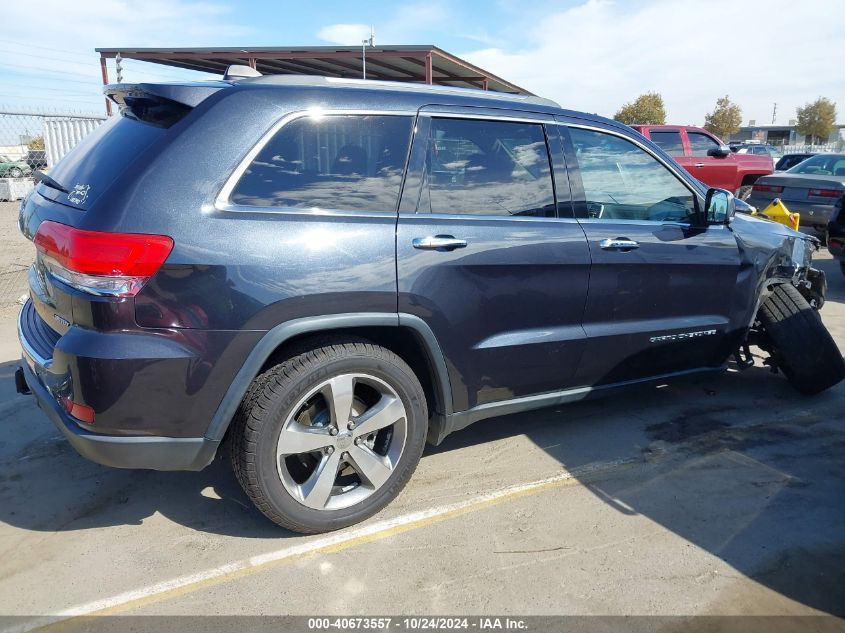 2014 Jeep Grand Cherokee Limited VIN: 1C4RJFBG6EC190460 Lot: 40673557