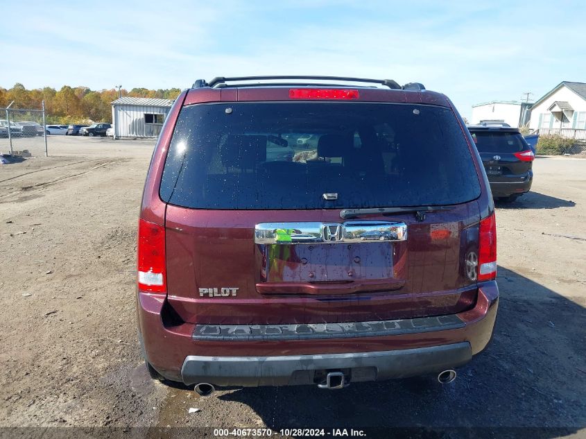 2011 Honda Pilot Ex-L VIN: 5FNYF3H57BB012329 Lot: 40673570