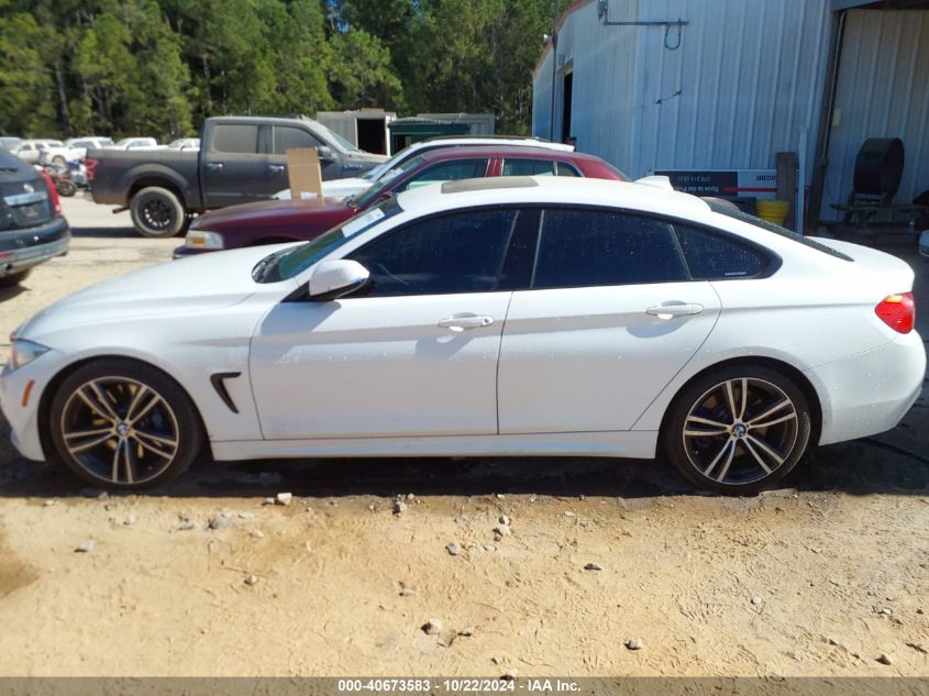 2015 BMW 435I Gran Coupe VIN: WBA4B1C55FD955397 Lot: 40673583