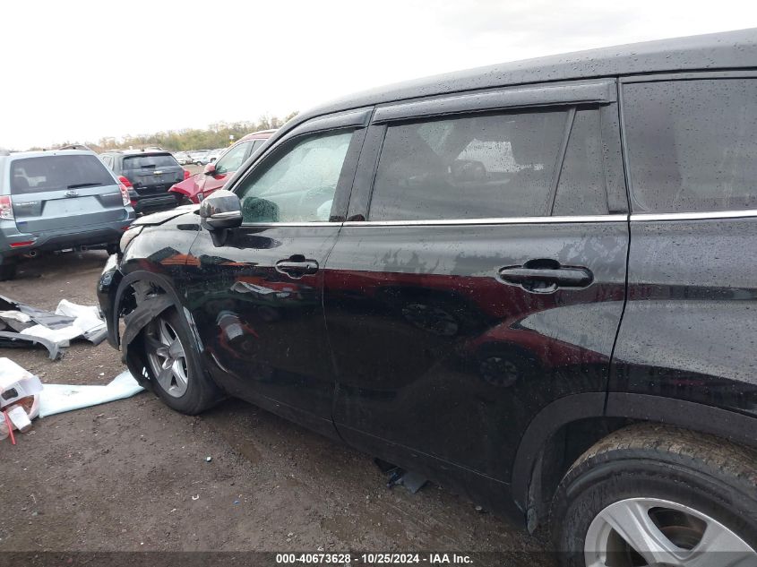 2020 Toyota Highlander Le VIN: 5TDBZRBH5LS512781 Lot: 40673628