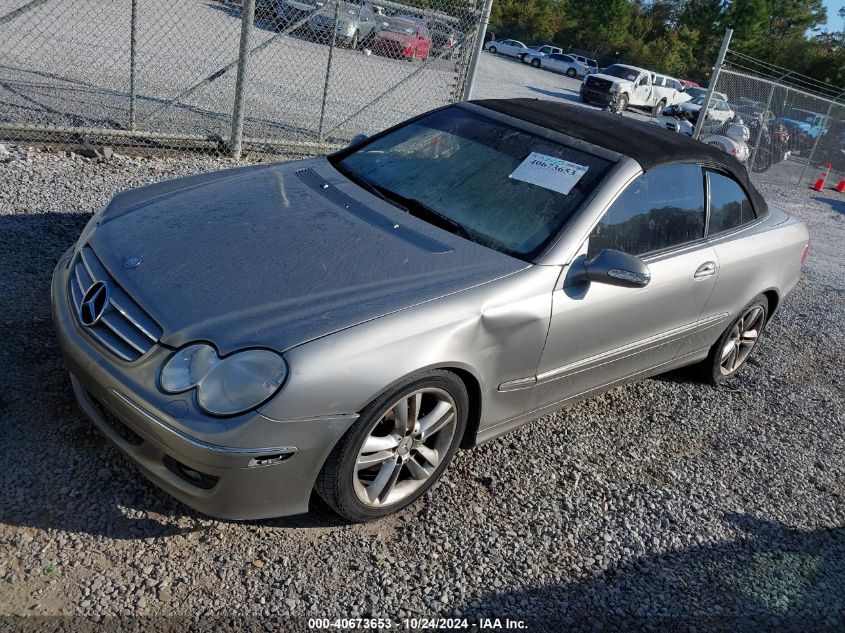 2007 Mercedes-Benz Clk 350 VIN: WDBTK56F87T080655 Lot: 40673653