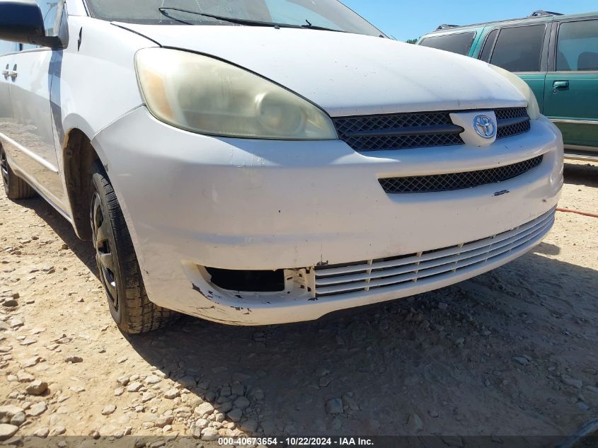 2005 Toyota Sienna Le VIN: 5TDZA23C65S236212 Lot: 40673654