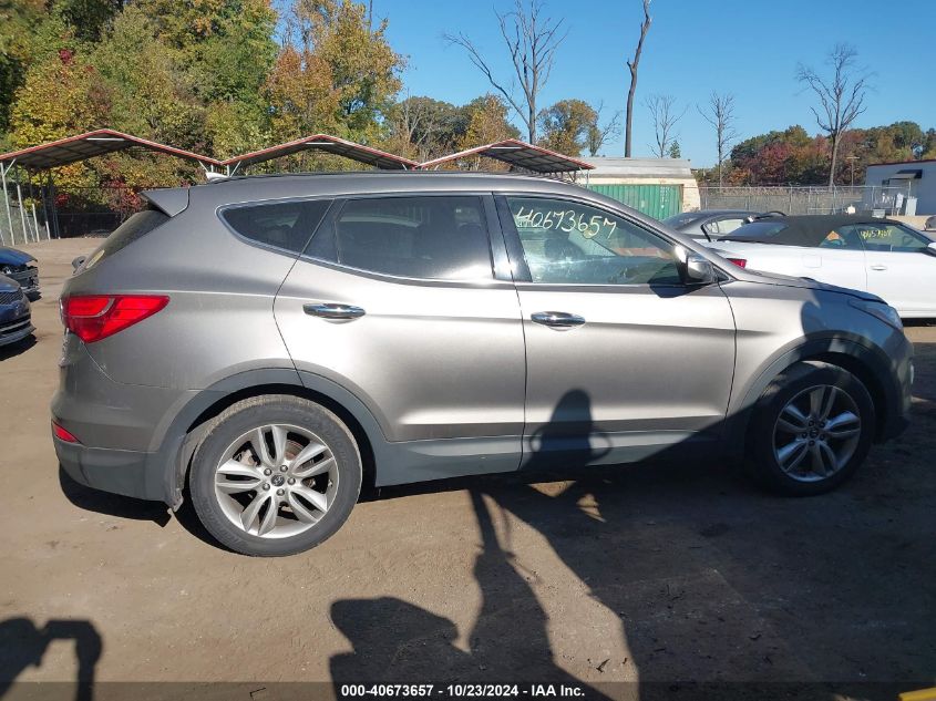 2014 HYUNDAI SANTA FE SPORT 2.0L TURBO - 5XYZWDLA9EG185197