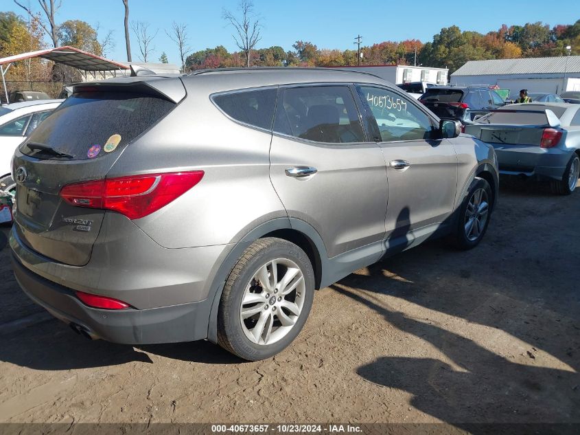 2014 Hyundai Santa Fe Sport 2.0L Turbo VIN: 5XYZWDLA9EG185197 Lot: 40673657