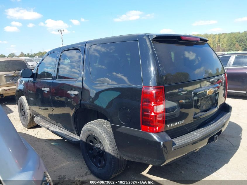 2014 Chevrolet Tahoe Commercial Fleet VIN: 1GNSK4E03ER102101 Lot: 40673662