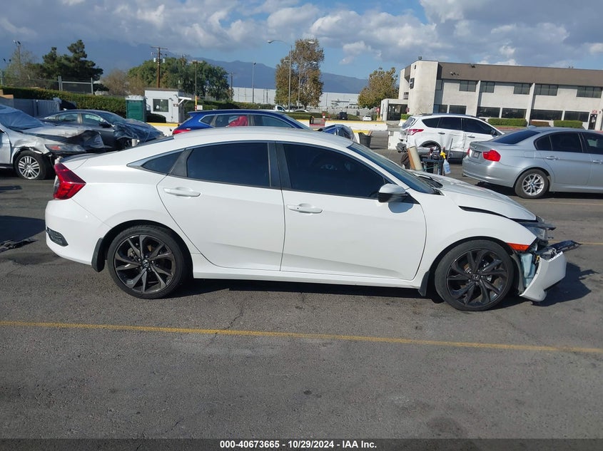VIN 19XFC2F8XKE204812 2019 HONDA CIVIC SPORT