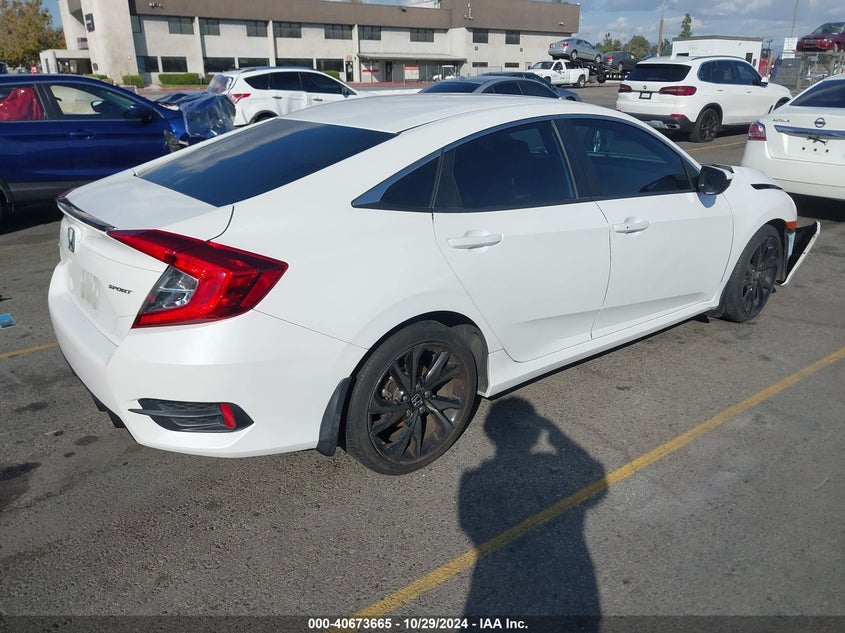 VIN 19XFC2F8XKE204812 2019 HONDA CIVIC SPORT