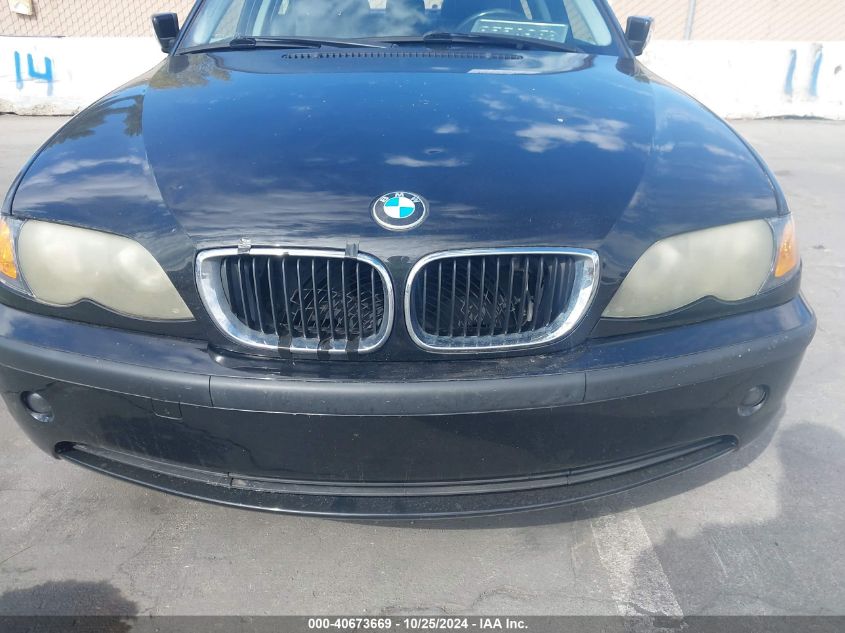 2003 BMW 325I VIN: WBAET37483NJ38817 Lot: 40673669