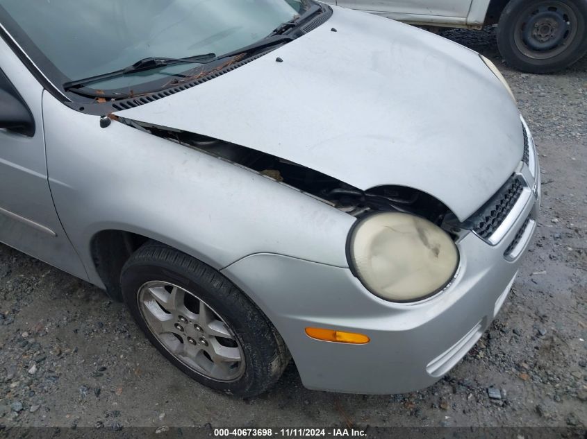 2005 Dodge Neon Sxt VIN: 1B3ES56C85D122105 Lot: 40673698