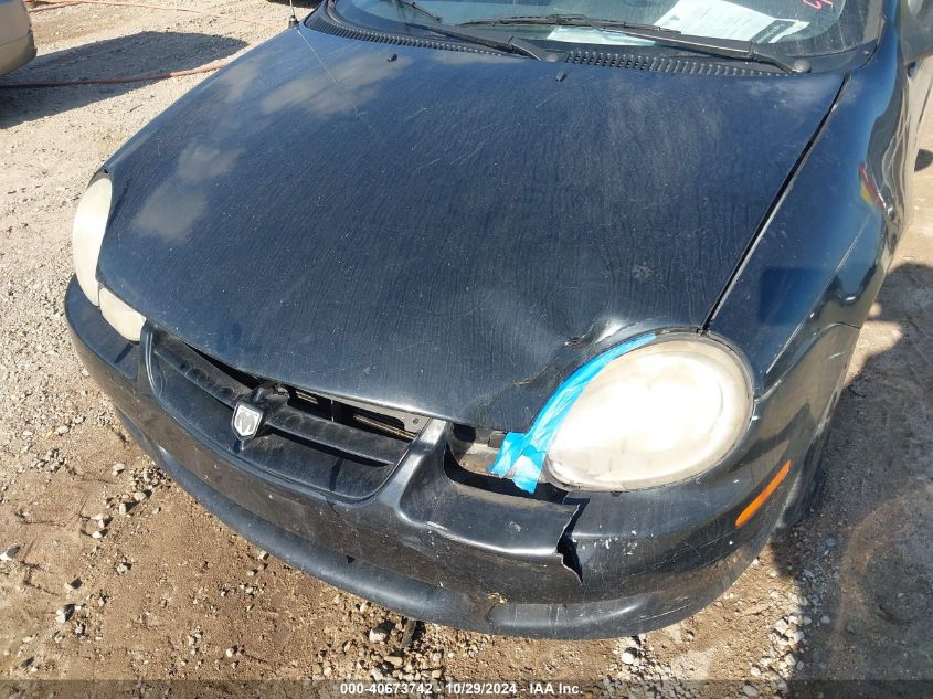 2002 Dodge Neon VIN: 1B3ES26C42D513780 Lot: 40673742