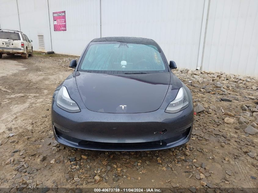 2021 Tesla Model 3 Standard Range Plus Rear-Wheel Drive VIN: 5YJ3E1EAXMF095146 Lot: 40673759