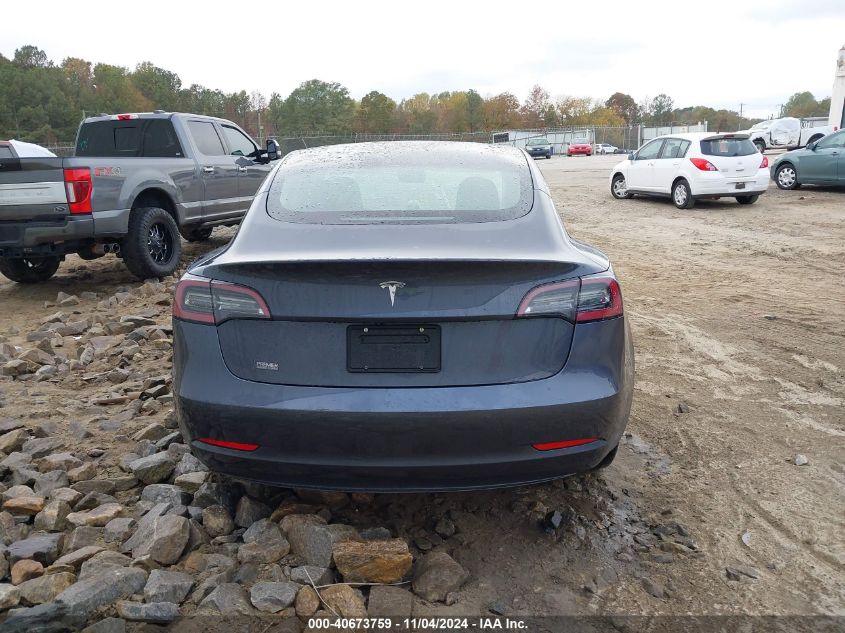 2021 Tesla Model 3 Standard Range Plus Rear-Wheel Drive VIN: 5YJ3E1EAXMF095146 Lot: 40673759