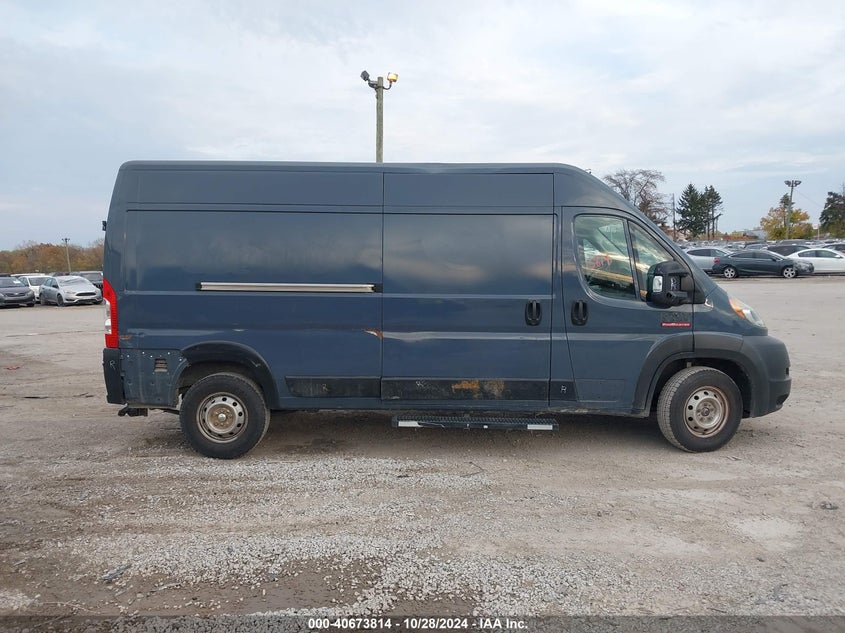 VIN 3C6TRVDG7KE520656 2019 RAM PROMASTER 2500 HIGH ROOF 159 WB