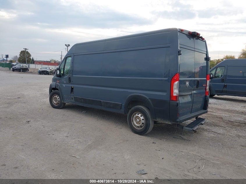 VIN 3C6TRVDG7KE520656 2019 RAM PROMASTER 2500 HIGH ROOF 159 WB