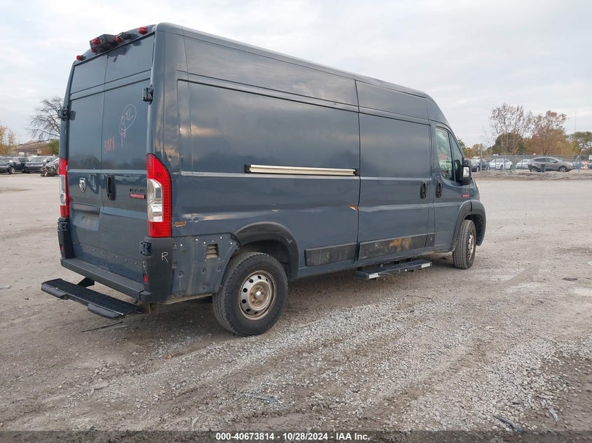 VIN 3C6TRVDG7KE520656 2019 RAM PROMASTER 2500 HIGH ROOF 159 WB